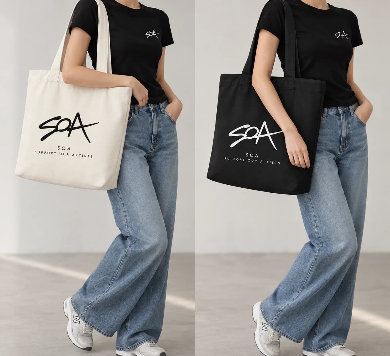 SOA Signature Tote, signature tote reference sheet, original design reference